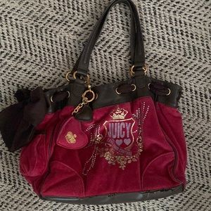 Juicy Couture Velour Bag